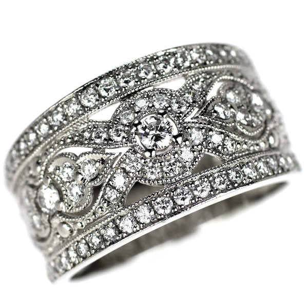 平和堂貿易 Pt950 ダイヤモンド リング 0.68ct