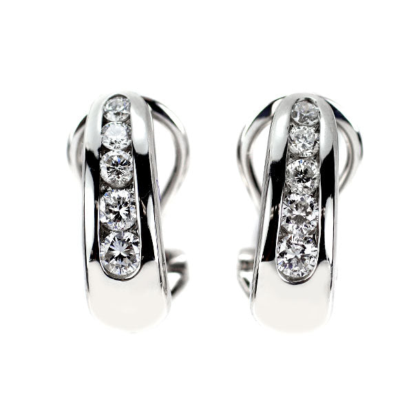銀座ミワ Pt900 ダイヤモンド ピアス 0.50ct