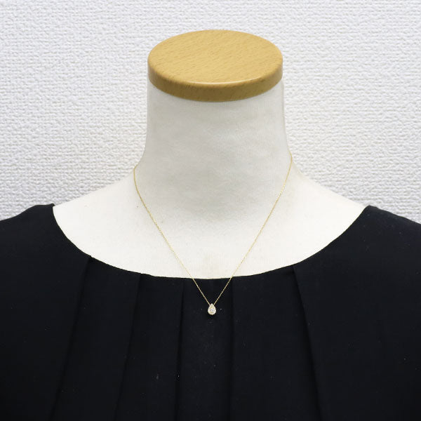 K18YG ダイヤモンド ペンダントネックレス 0.11ct