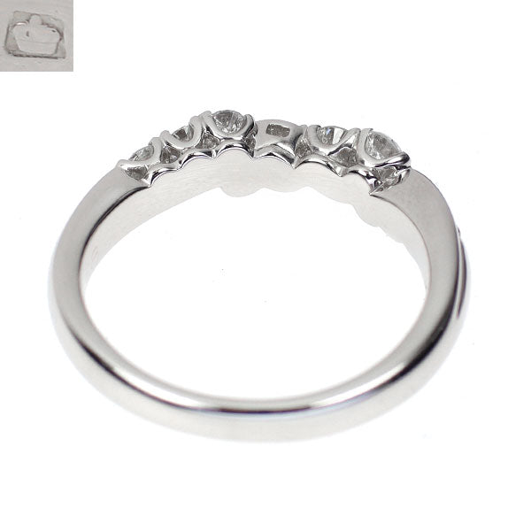 ロイヤルアッシャー Pt900 ダイヤモンド リング 0.46ct