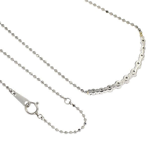 Pt900/ Pt850 ダイヤモンド ペンダントネックレス 0.70ct