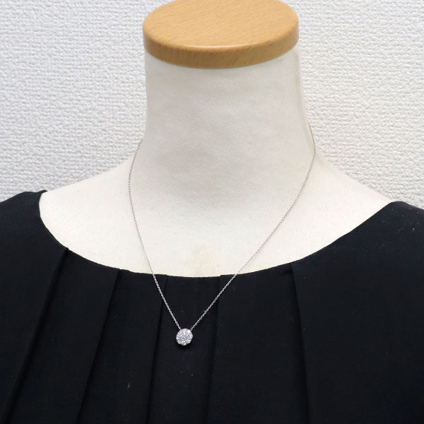 SUWA Pt950 ダイヤモンド ペンダントネックレス 0.55ct