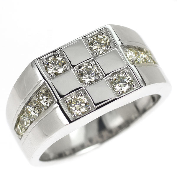 Pt950 ダイヤモンド リング 0.86ct