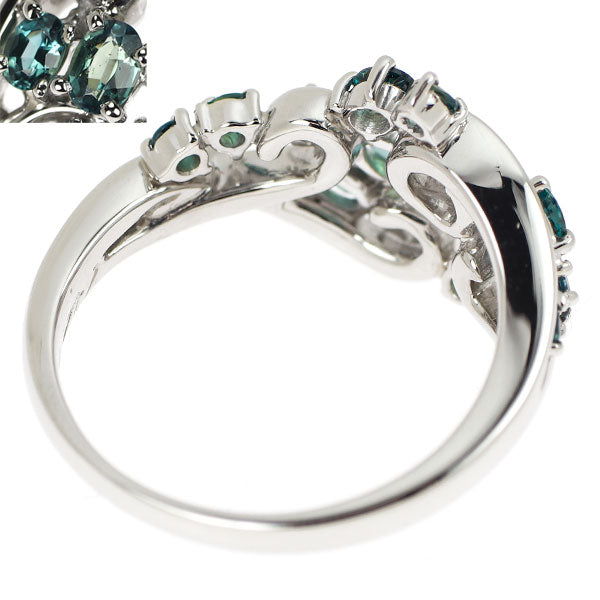 希少 Pt900 アレキサンドライト ダイヤモンド リング 0.66ct D0.07ct