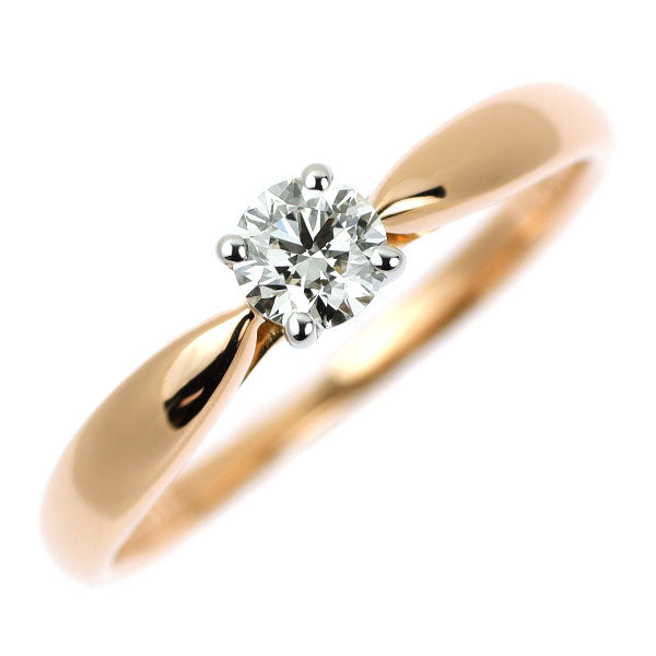ティファニー K18PG/ Pt950 ダイヤモンド リング 0.23ct ハーモニー