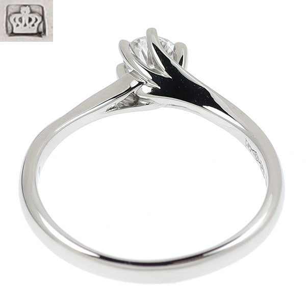 ロイヤルアッシャー Pt900 ダイヤモンド リング 0.31ct