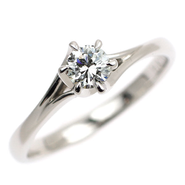 ロイヤルアッシャー Pt900 ダイヤモンド リング 0.31ct