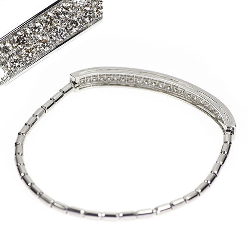 【美品】Pt950/ Pt850ダイヤ0.3ct　伸縮ストレッチブレスレット imgrc0111844851.jpg