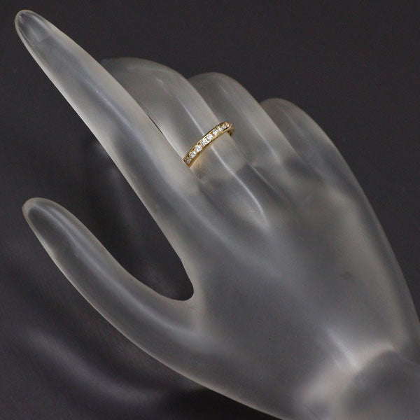 K18YG ダイヤモンド リング 0.62ct フルエタニティ — セルビー