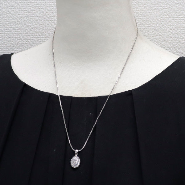 Pt900/Pt850 ダイヤモンド ペンダントネックレス 1.095ct