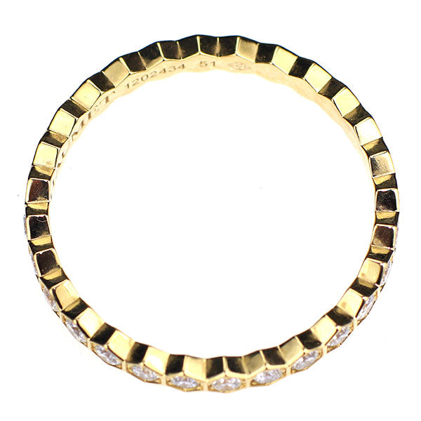 ショーメ K18YG ダイヤモンド リング ビー ドゥ ショーメ/ビーマイラブ