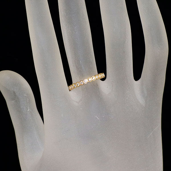 ショーメ K18YG ダイヤモンド リング ビー ドゥ ショーメ/ビーマイラブ