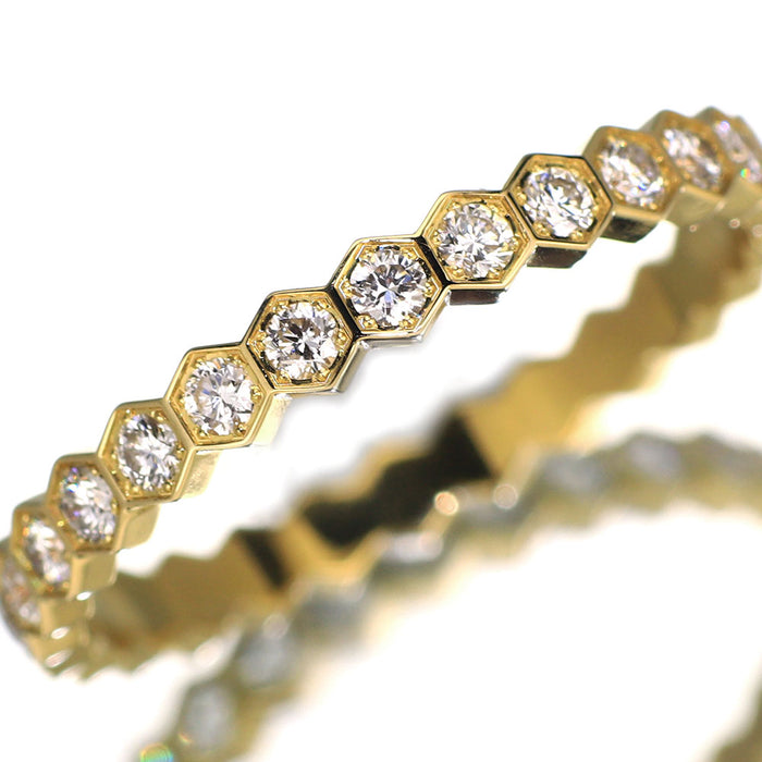 ショーメ　ビーマイラブ　YG 51 ショーメ K18YG ダイヤモンド リング ビー ドゥ ショーメ/ビーマイラブ