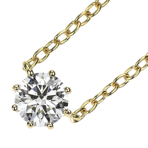 ヴィヴィアンクチュール/アーカー K18YG ダイヤモンド ペンダントネックレス 0.15ct