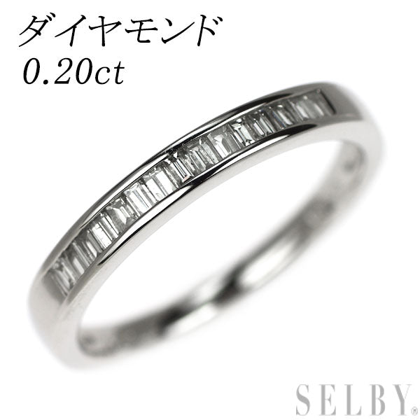 Pt900 ダイヤモンド リング 0.20ct