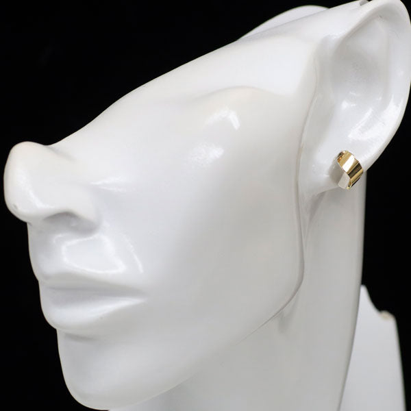 Pt850 ピアス Pt850 ダイヤ 0.07ct フラワーモチーフ ピアス 1.4×1.3cm 総重量