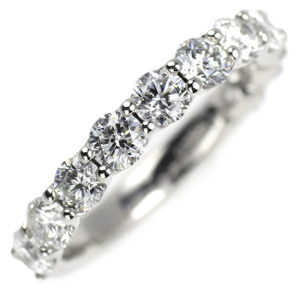 Pt900 ダイヤモンド リング 2.00ct　セミエタニティ