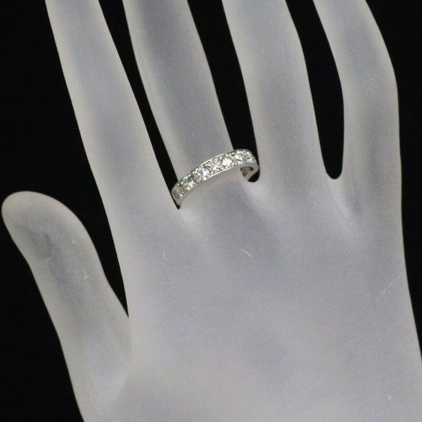 Pt950 ダイヤモンド リング 1.00ct ハーフエタニティ
