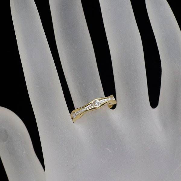 K18YG ダイヤモンド リング 0.50ct