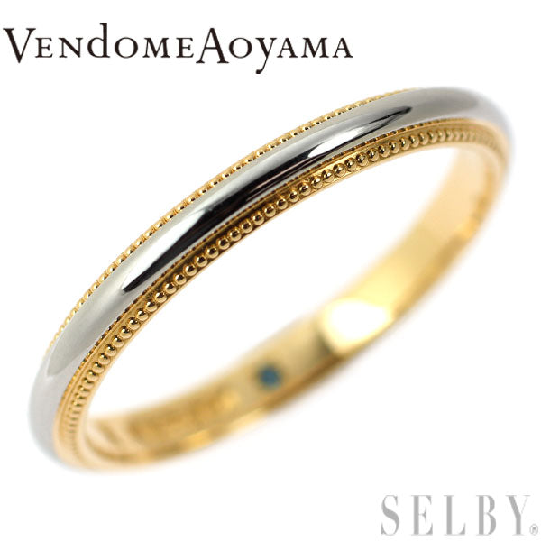 ヴァンドーム青山 Pt950/ K18YG リング — セルビーオンラインストア 