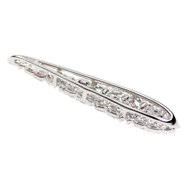 K18WG ダイヤモンド ペンダントトップ 0.25ct