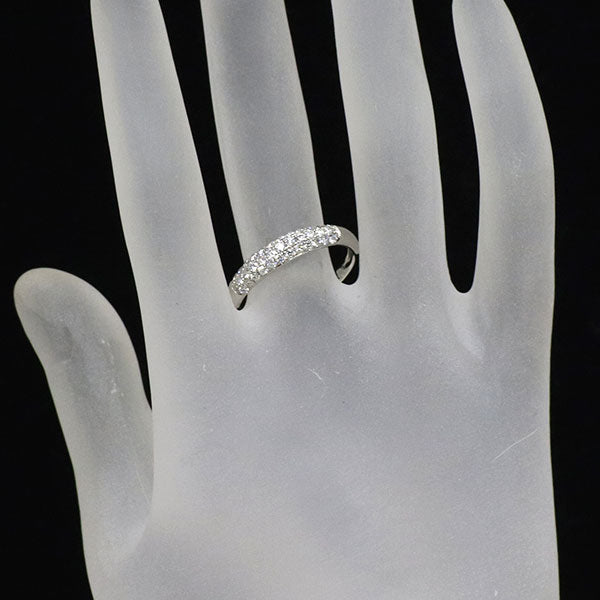 Pt950 ダイヤモンド リング 0.50ct パヴェ