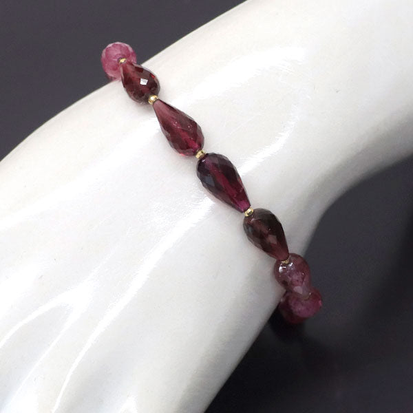 アンブローズ K18YG ピンク トルマリン ブレスレット 45.00ct