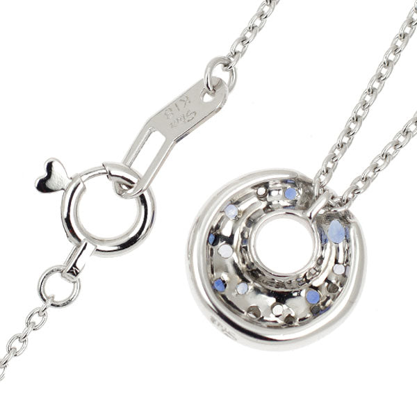 スタージュエリー K18WG サファイア ペンダントネックレス — セルビー