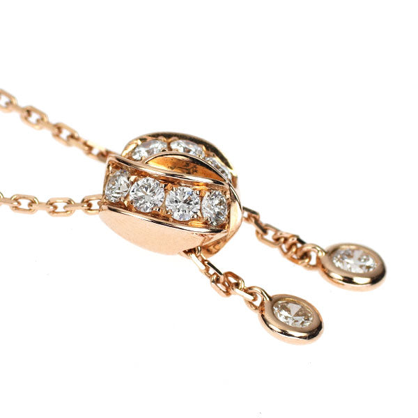 ショーメ K18PG ダイヤモンド ペンダントネックレス リアン セデュクシオン