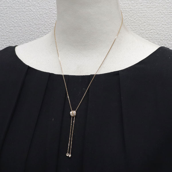 ショーメ K18PG ダイヤモンド ペンダントネックレス リアン セデュクシオン