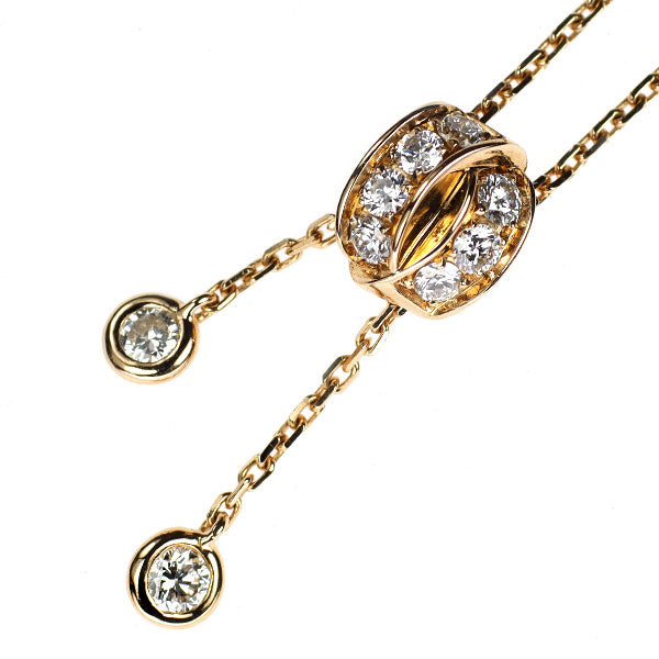 ショーメ K18PG ダイヤモンド ペンダントネックレス リアン セデュクシオン