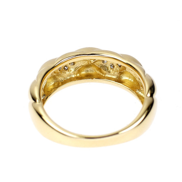 K18YG ダイヤモンド リング 0.16ct