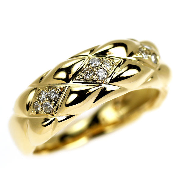 K18YG ダイヤモンド リング 0.16ct