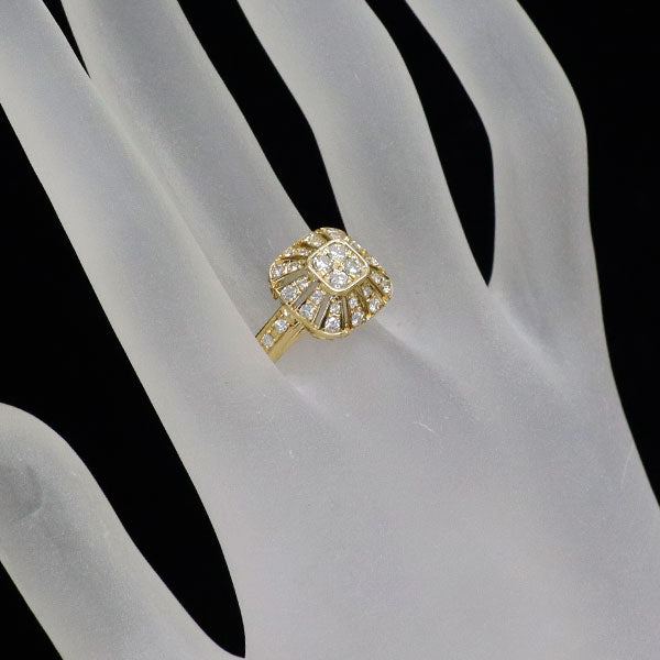 K18YG ダイヤモンド リング 0.60ct