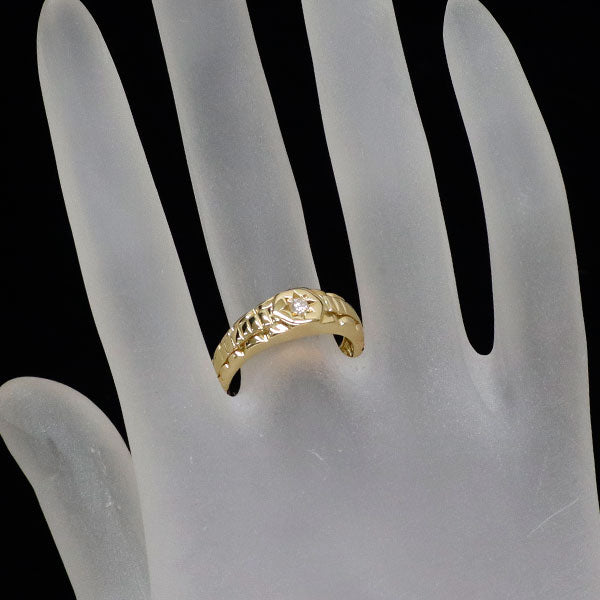K18YG ダイヤモンド リング 0.06ct