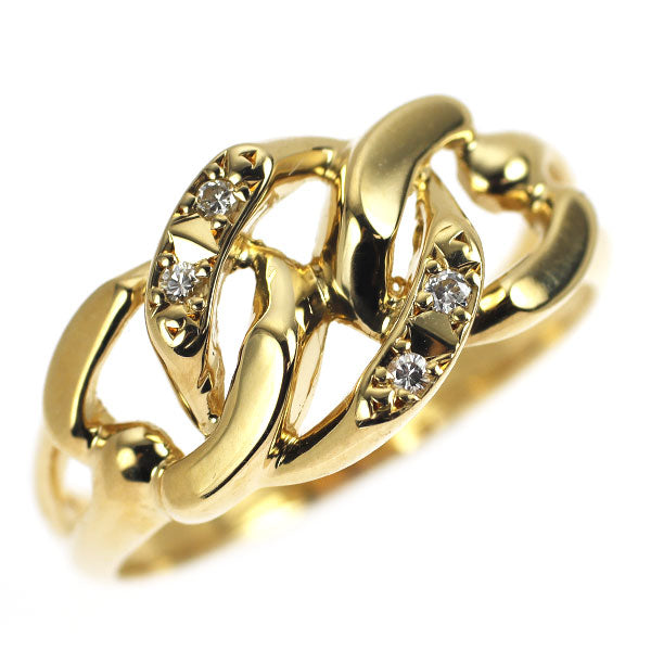 K18YG ダイヤモンド リング 0.04ct