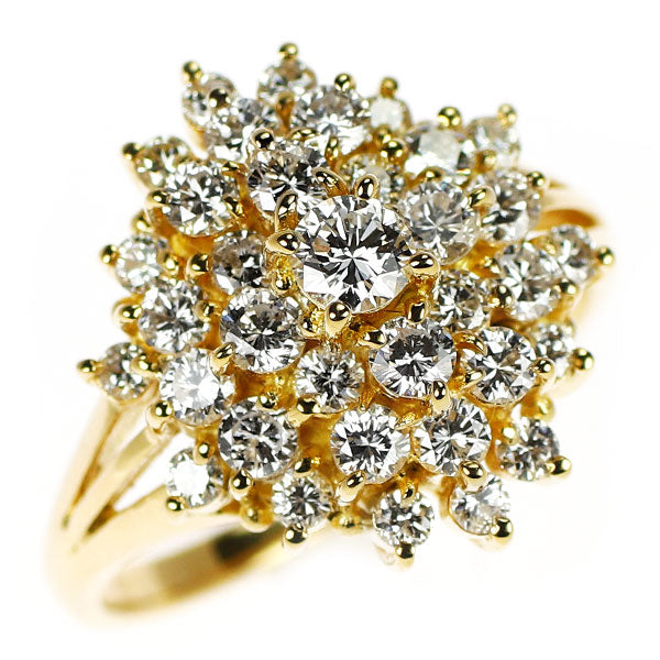 K18YG ダイヤモンド リング 1.22ct