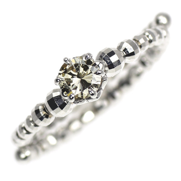K18WG ダイヤモンド リング 0.30ct 形状記憶 11号～ — セルビー