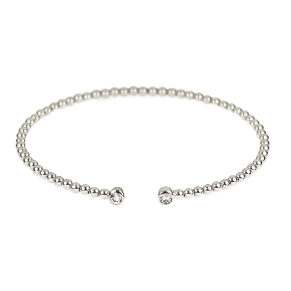 Pt900 ダイヤモンド バングル 0.20ct