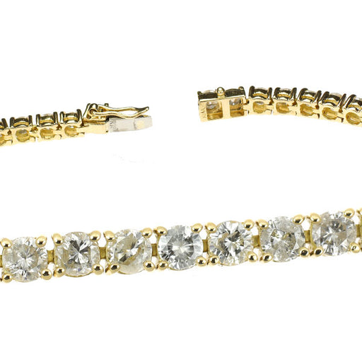 K18YG ダイヤモンド ブレスレット 5.00ct テニス — セルビー
