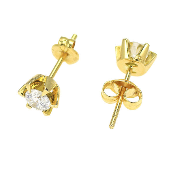 K18YG ダイヤモンド ピアス 0.40ct