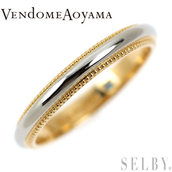 ヴァンドーム青山 Pt950/ K18YG リング