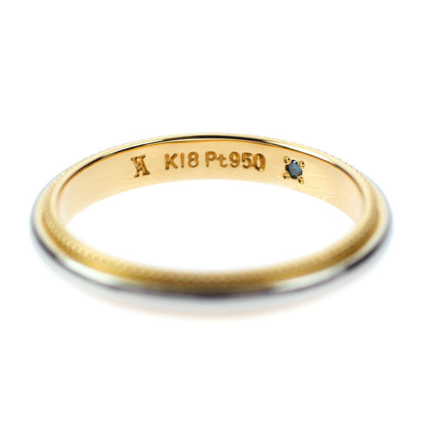 ヴァンドーム青山 Pt950/ K18YG リング