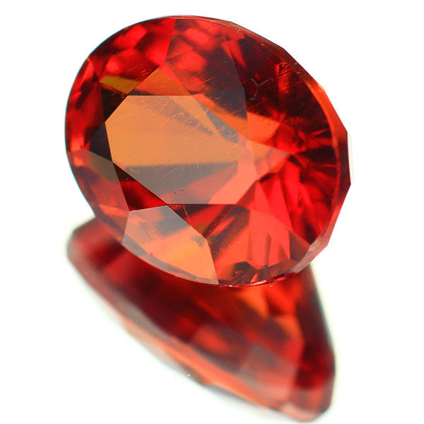 新品 タンザニア産クリノヒューマイト ルース 1.831ct 希少石 レアストーン【エスコレ】