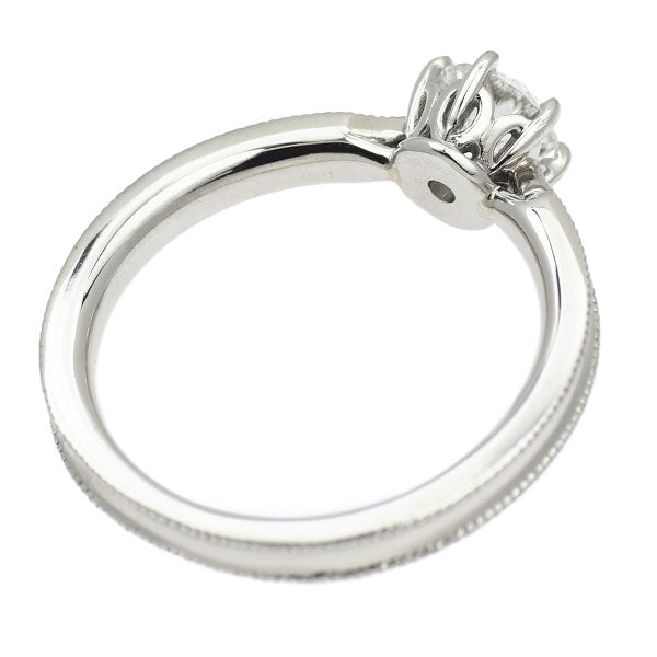 Pt950 ダイヤモンド リング 0.51ct D IF 3EX