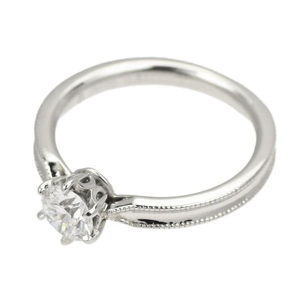 Pt950 ダイヤモンド リング 0.51ct D IF 3EX