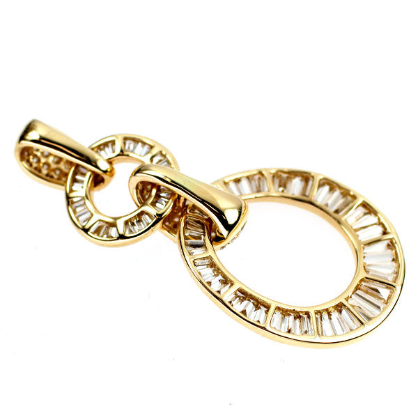 K18YG ダイヤモンド ペンダントトップ 1.78ct