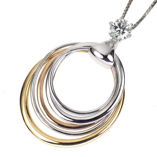 フォーエバーマーク K18YG/WG/PG ダイヤモンド ペンダントネックレス 0.320ct ミルモア