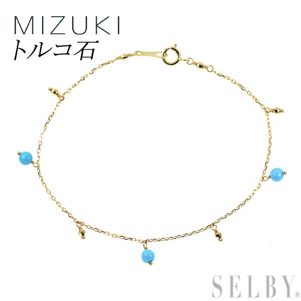 MIZUKI K14YG ターコイズ/ トルコ石 ブレスレット