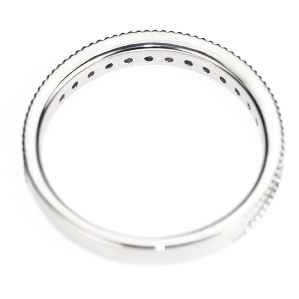 希少 Pt950 アウイナイト ダイヤモンド リング 0.13ct D0.14ct ハーフエタニティ